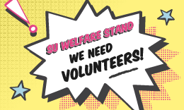 Welfare Stand – volunteers needed!