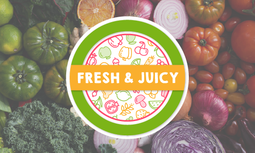 Fresh & Juicy: Your Fruit & Veg Stall!