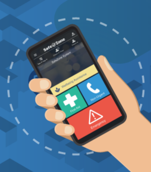Download SafeZone -your link to campus safety and wellbeing